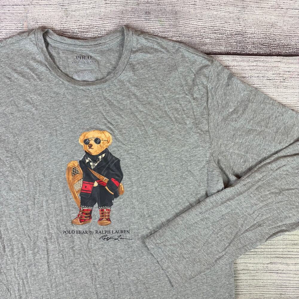 Polo Ralph Lauren Snowshoe Bear Long Sleeve Shirt